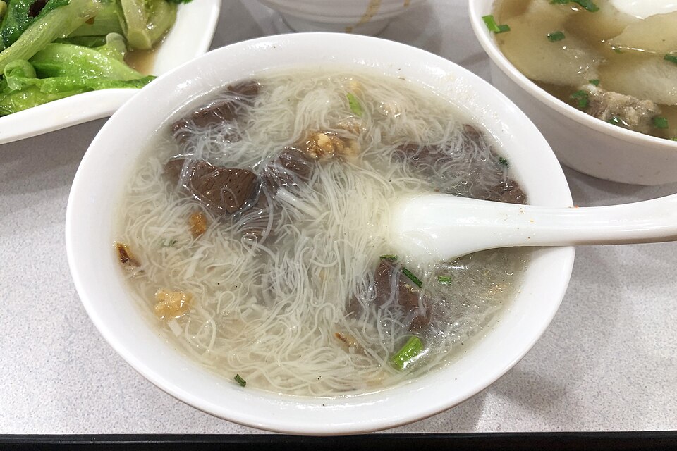 水门国仔面线糊实拍